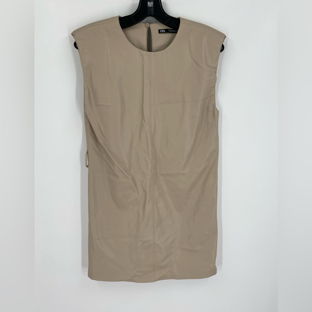 Zara Tan Mini Dress